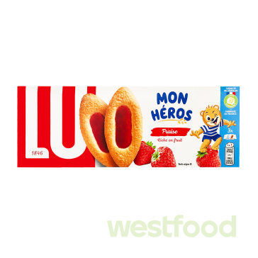 Печиво LU 120г Mon Heros Fraise /уп.20шт/