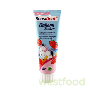 Зубна паста SensiDent Einhorn Zauber дитяча 75мл