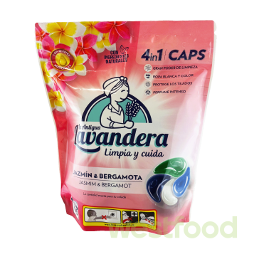 Капсули для прання Lavandera 46шт Jasmin&Bergamotl Ароматерапія/в уп.6шт/