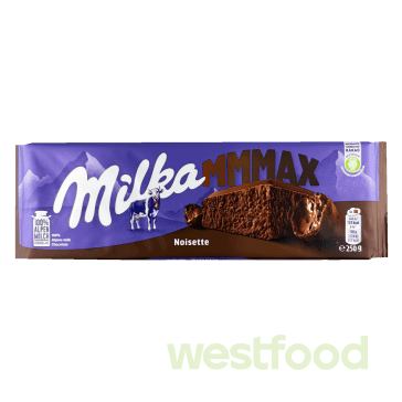Шоколад Milka 250г Noisette /в уп.17шт/