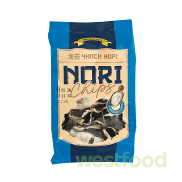 Чіпси NORI 25г Морська сіль /уп.15шт/