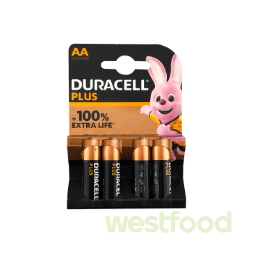 Батерейки Duracell 4шт AA