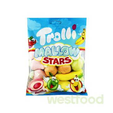 Маршмелоу Trolli 150г Stars /в уп.8шт/