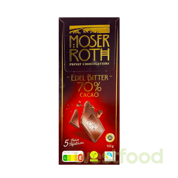 Шоколад MoserRoth 70% какао 125г