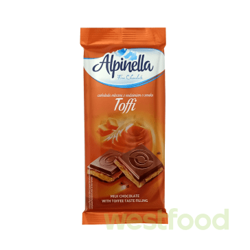 Шоколад Alpinella Тоффі 100г /в уп.19шт/