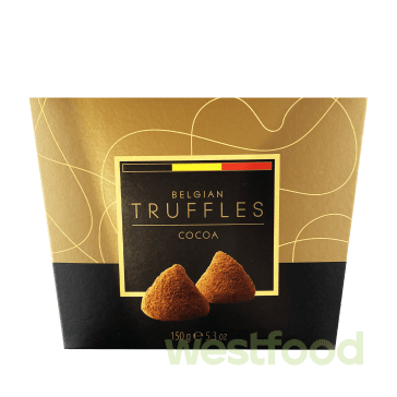 Цукерки BelgianTruffles 150г Какао /в уп.12шт/
