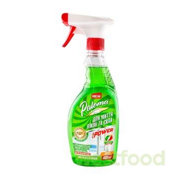 Очисник для скла та дзеркал Paloma Extra P 600мл з яблучним оцтом