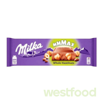 Шоколад Milka 270г Whole Hazelnuts/в уп.13шт/