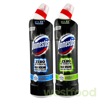 Засіб для унітазу Domestos Zero 750мл в асорт./в уп.12шт/