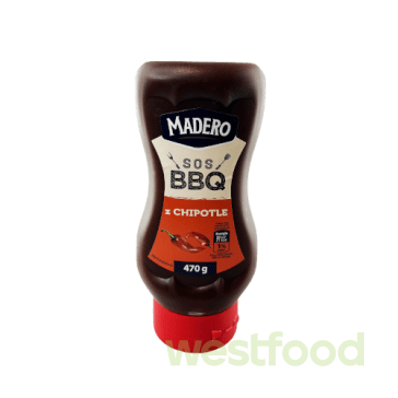 Соус Madero BBQ Chipotle 470г /в уп.10шт/