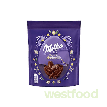 Шоколадні яйця Milka 90г Darkmilk