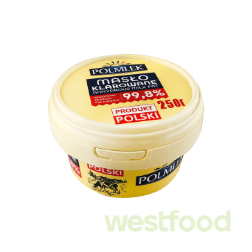 Масло Klarowane 250г Polmlek 99,8% /уп.6шт/