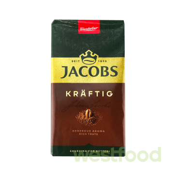 Кава мелена Jacobs Kraftig 500г /в уп.12шт/