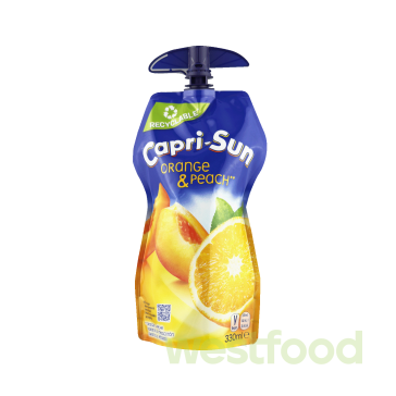 Сік Capri Sun Апельсин-Персик 330 мл /в уп.15шт/