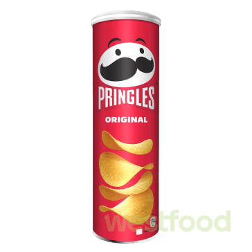 Чіпси Pringles 165г Оригінальні Original /в уп.19шт/