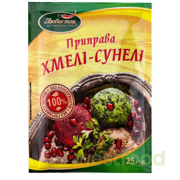 Приправа Любисток Хмелі-сунелі 25г /уп.5шт/
