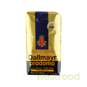 Кава в зернах Dallmayr Prodomo 500г/в уп.12 шт/