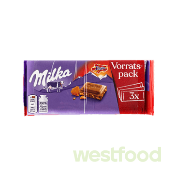 Шоколад Milka   3шт*100г Daim /в уп.20/