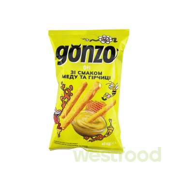 Соломка фрі GONZO 40г Мед та гірчиця