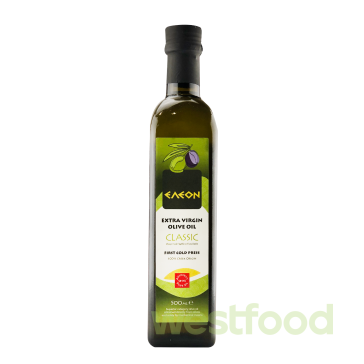 Олія  500мл оливкова (скло) ELEON Classic Екстра вірджн /уп.12шт/
