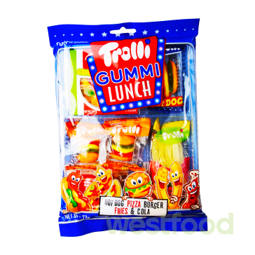 Желейки Trolli  77г Lunch Bag /в уп.12шт/