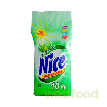 Порошок для прання NICE 10кг Aloe Vera