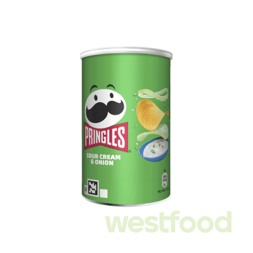 Чіпси Pringles  70г крем сир і цибуля /в уп.12шт/