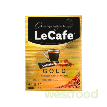 Кава розчинна Le Cafe Gold 45г Стік 25*1,8г/уп 16шт/