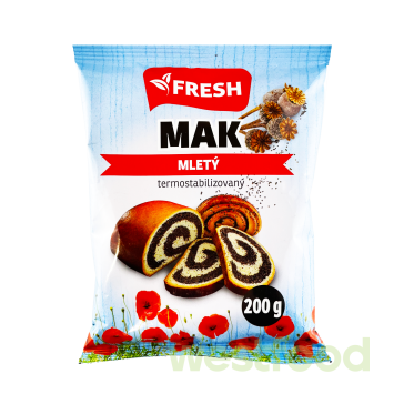 Мак мелений Fresh 200г/в уп.15шт/