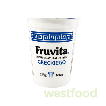 Йогурт Грецький 10% 400г Fruvita /в уп.12шт/