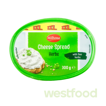 Крем-сир Milbona Herbs 300г/уп.12шт/