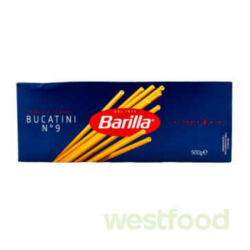 Макарони BARILLA 9 Bucatini 500г /в уп.24шт/