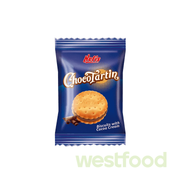 Печиво сендвич ChocoTartin 30гр з крем какао Nefis /уп.24шт/