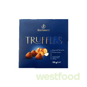 Цукерки Ravissant Трюфелі горіхові 175г /в уп.18шт/