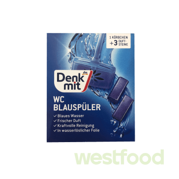 Таблетки для туалету Denkmit WC Blauspuler  3шт