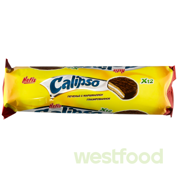 Печиво сендвич глаз. Calipso 240гр Nefis /уп.9шт/