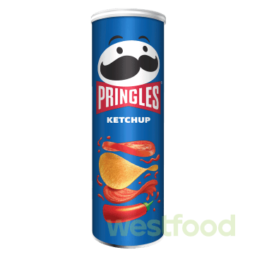 Чіпси Pringles 165г Кетчуп Ketchup  /в уп.19шт/