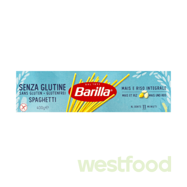 Макарони BARILLA без глютену Spaghetti 400г/в уп.12шт/