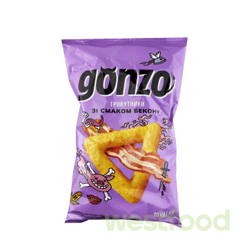 Трикутн.кукурудз. GONZO 70г Бекон
