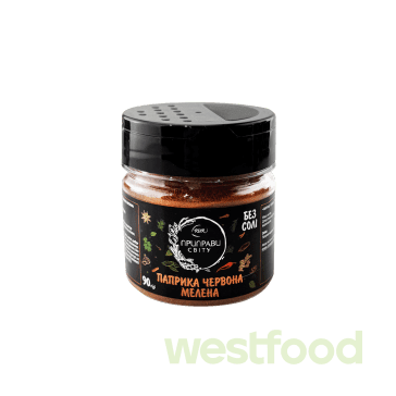 Приправ.Банка Паприка черв.мелена 90г Припр.світу /уп.5шт/