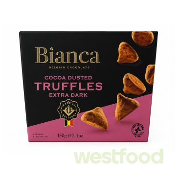 Цукерки Bianca Truffles 150г Екстра чорний /уп.12шт/