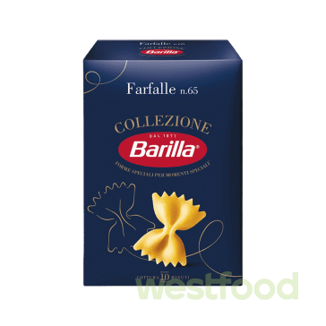 Макарони BARILLA 65 Farfalle бантики 500г/в уп.12шт/