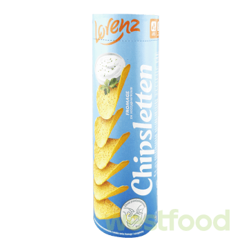 Чіпси Chipsletten 100г Крем-сир фромаж і цибуля /в уп.15шт/