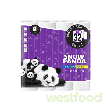 Папір туал. Сніжна панда Extra Care 32шт 4 шари Superior