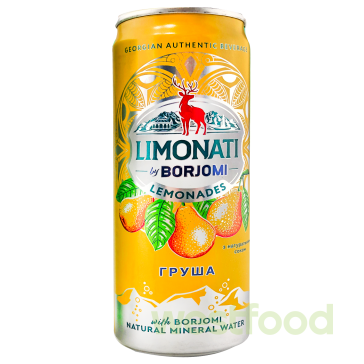 Напій BORJOMI Limonati Груша 0,33л/уп 12шт/