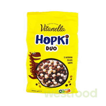 Сухий сніданок Vitanella Hopki  DUO 250 г/в уп.12шт/