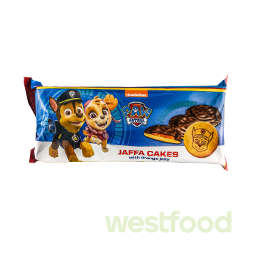 Печиво Paw Patrol 135г JAFFA з галареткою/уп.20шт/