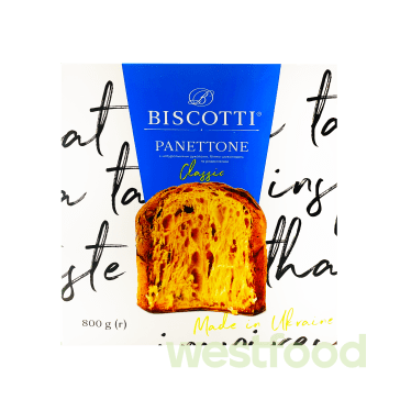 Панетоне Biscotti 800г Класичний