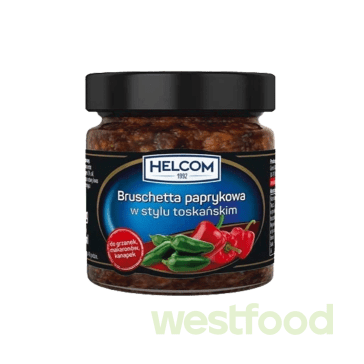 Соус Helcom Bruschetta Paprykova 195г /уп.8шт/