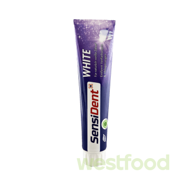 Зубна паста SensiDent White 125мл